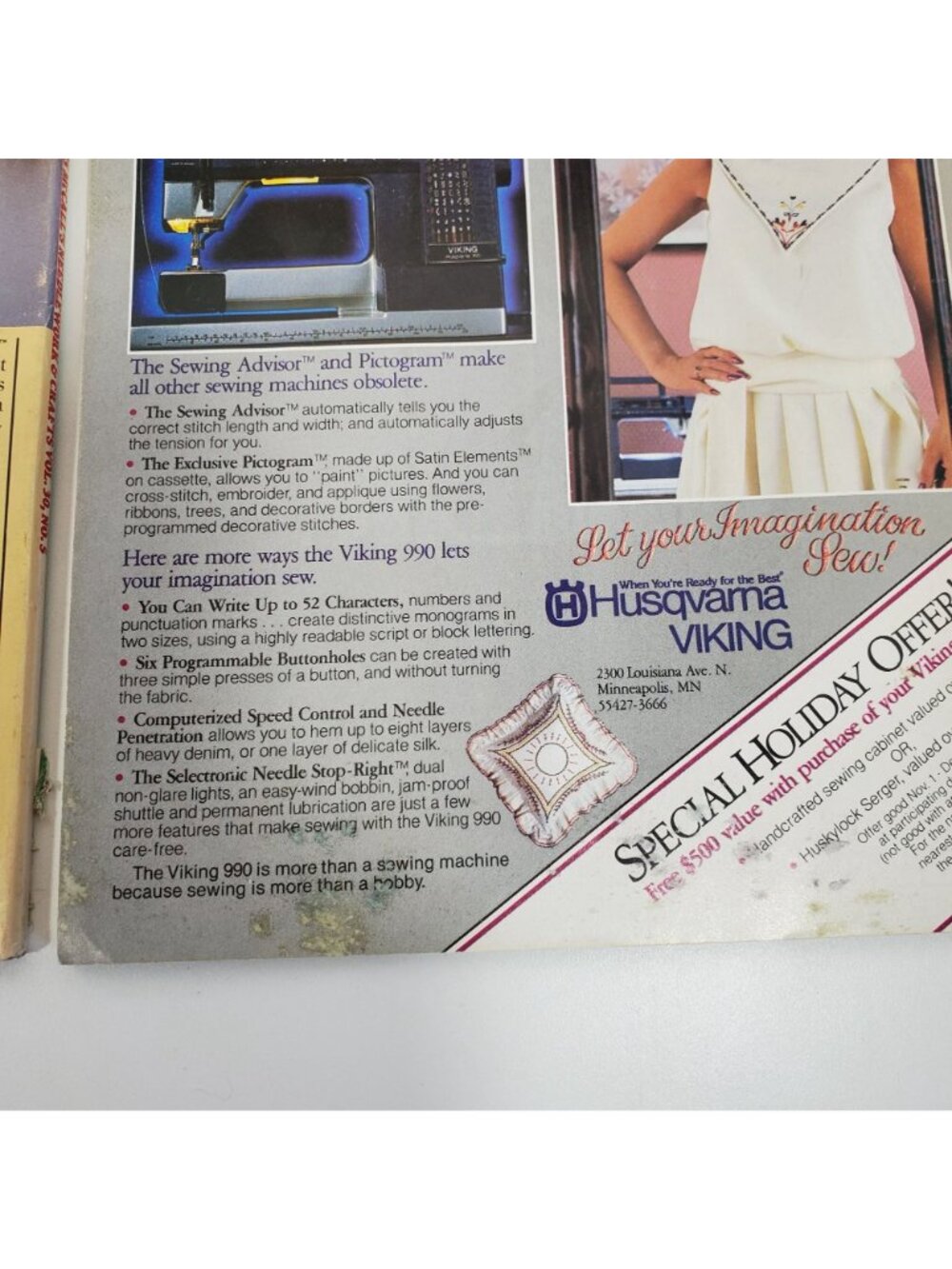 McCalls Needlework And Crafts Magazine Lot 6 Issues 1985 Vintage - Picture 6 of 12